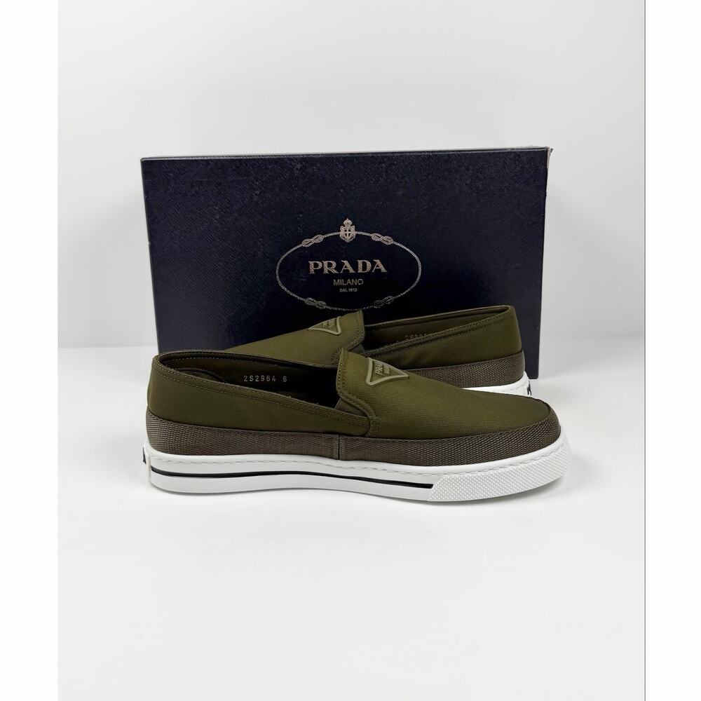 Size 6UK/7US - Prada Re-Nylon Slip On Sneakers NEW - Picture 6 of 11
